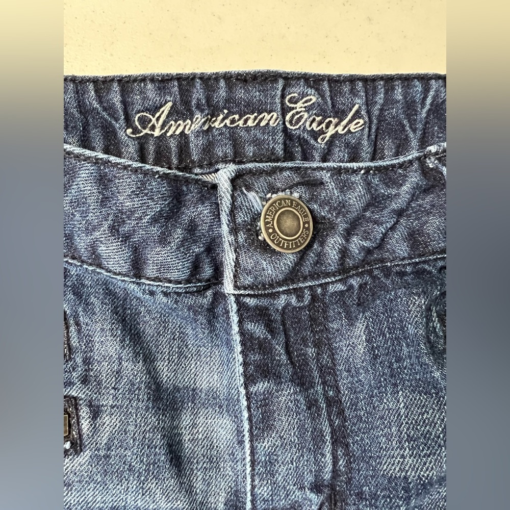 AMERICAN EAGLE jean shorts size 10 - Picture 8 of 10
